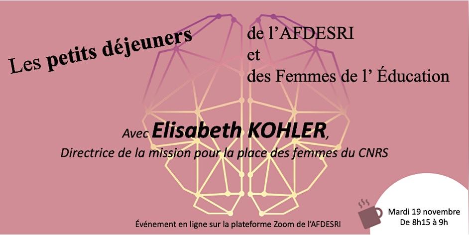 Petit Déjeuner de l’AFDESRI et des Femmes de l’Education