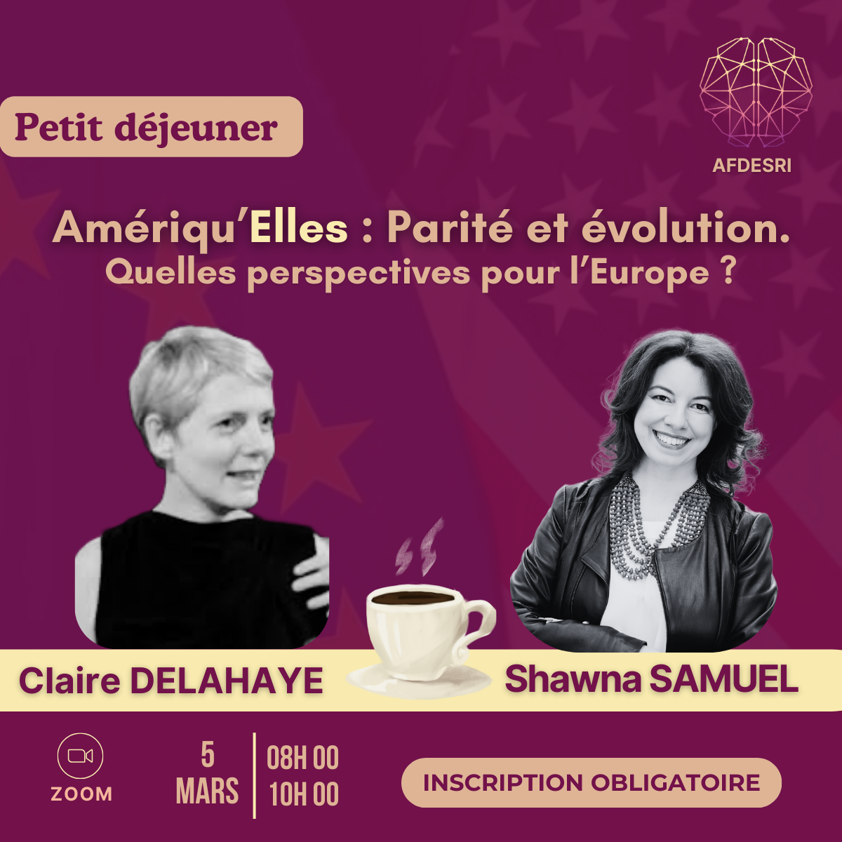 Amériqu’Elles : Petit-déjeuner spécial du 5 mars